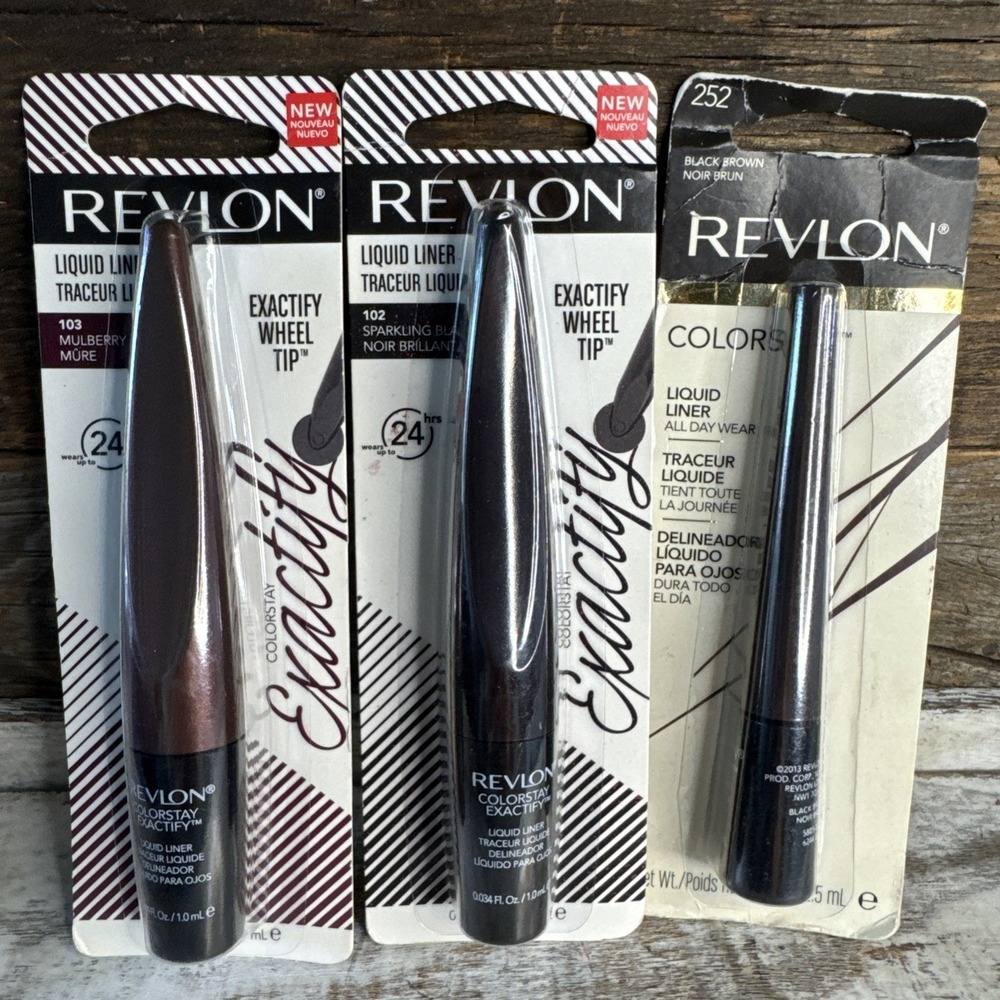 Revlon ColorStay Waterproof Liquid Liner Black‎ Brown 0.08oz | MSRP = $27
